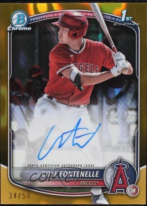 Cole Fontenelle [Gold Lava] #CPA-CF