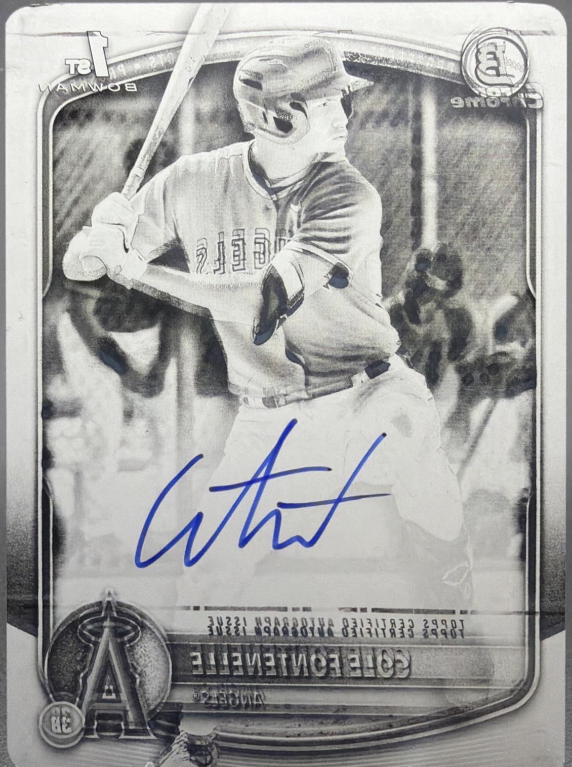 Cole Fontenelle [Printing Plate] #CPA-CF