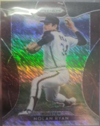 Nolan Ryan [Burgundy Shimmer Prizm] #261