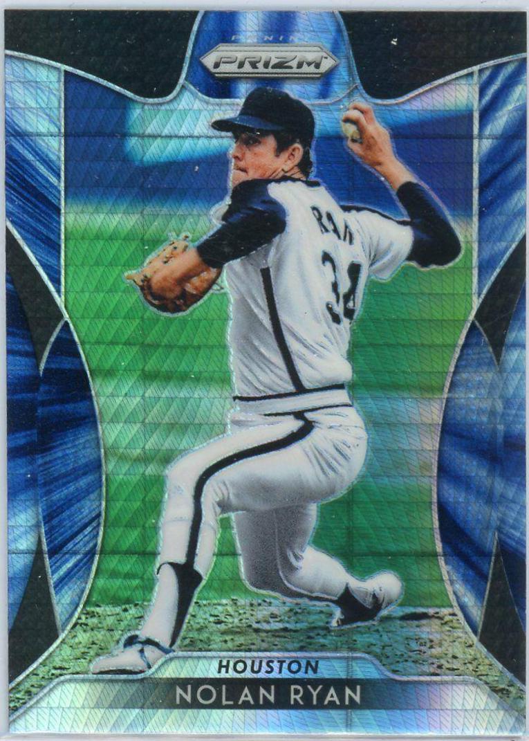 Nolan Ryan [Hyper Prizm Blue] #261