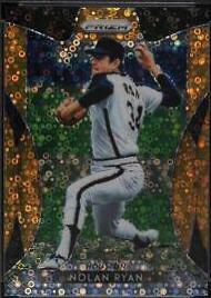 Nolan Ryan [Neon Orange Donut Circles Prizm] #261