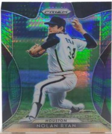 Nolan Ryan [Purple & Green Hyper Prizm] #261