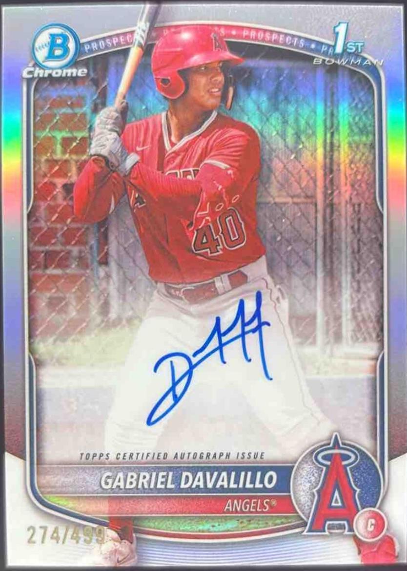 Gabriel Davalillo [Refractor] #CPA-GD