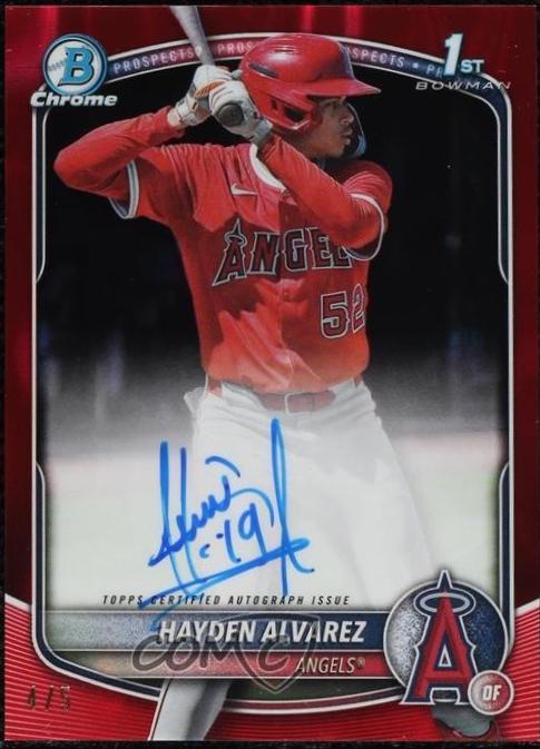 Hayden Alvarez [Red Lava] #CPA-HA