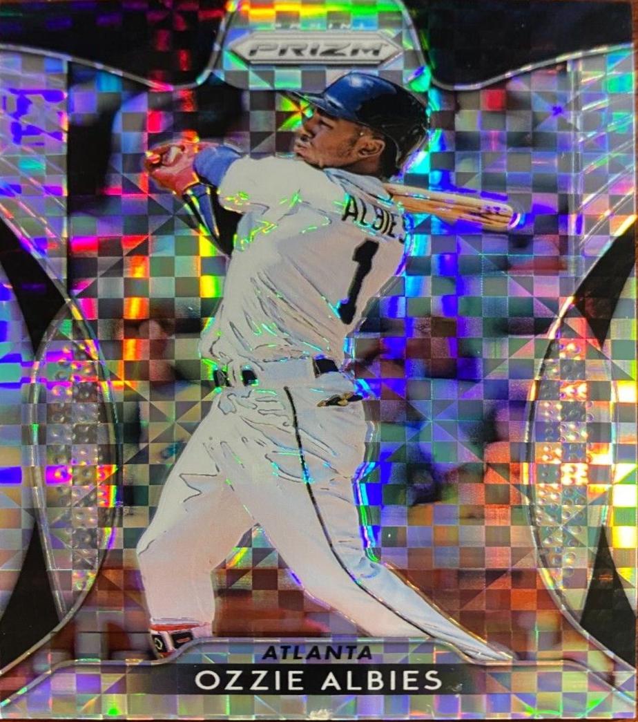 Ozzie Albies [Power Plaid Prizm] #161