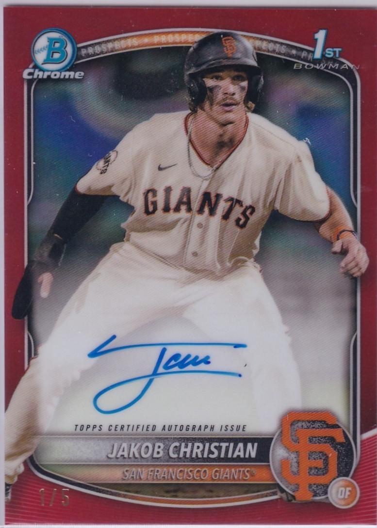 Jakob Christian [Red Refractor] #CPA-JCH