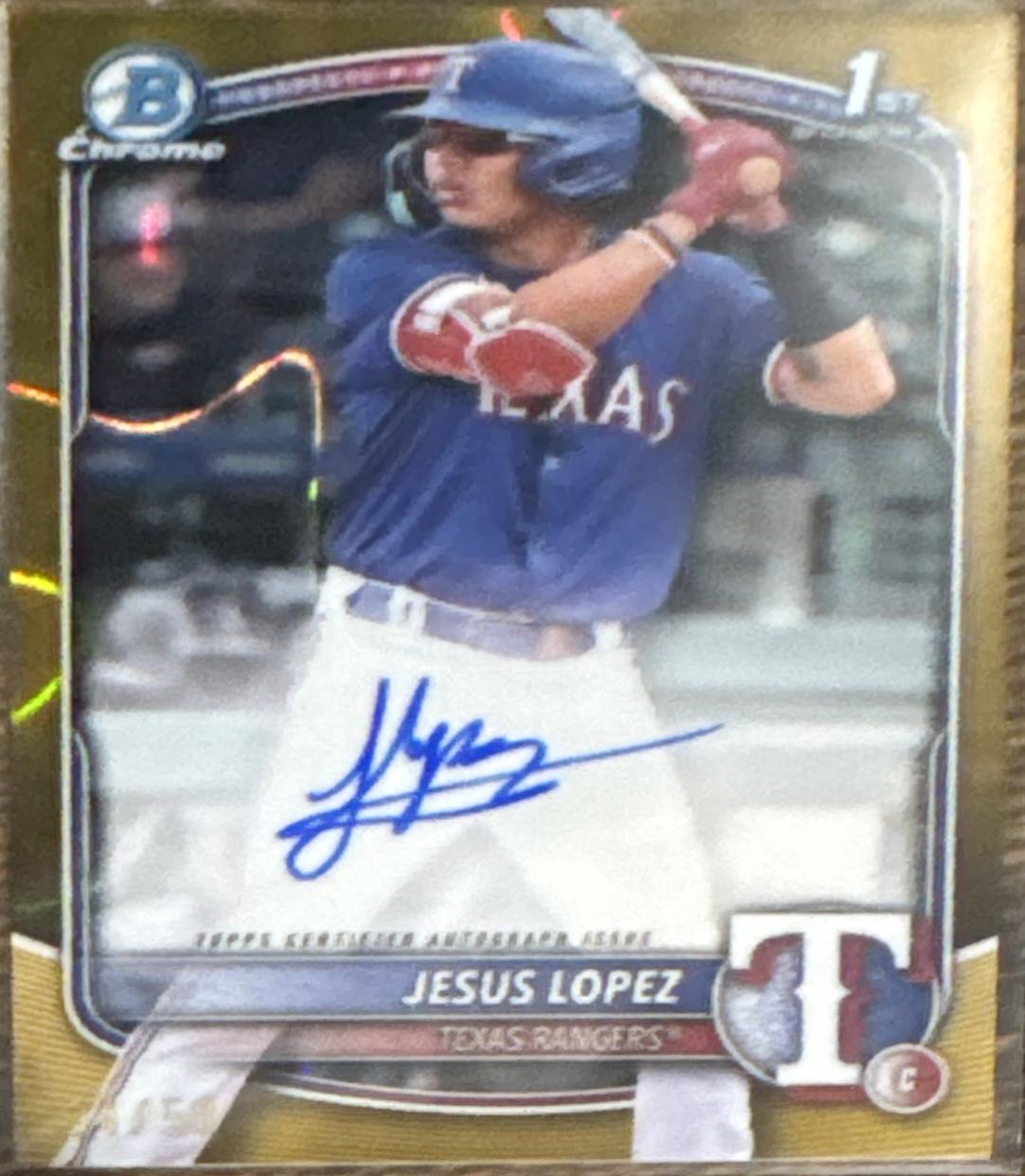 Jesus Lopez [Gold] #CPA-JLO