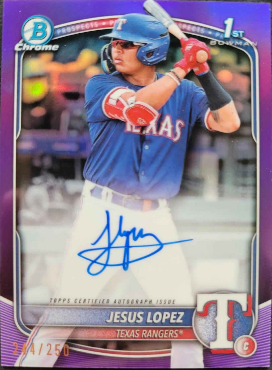Jesus Lopez [Purple] #CPA-JLO