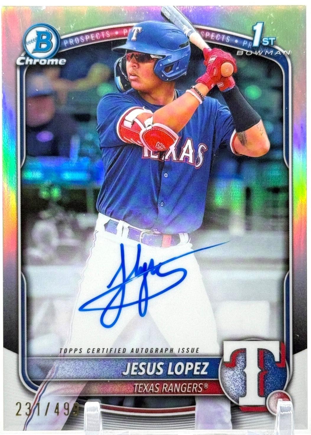 Jesus Lopez [Refractor] #CPA-JLO
