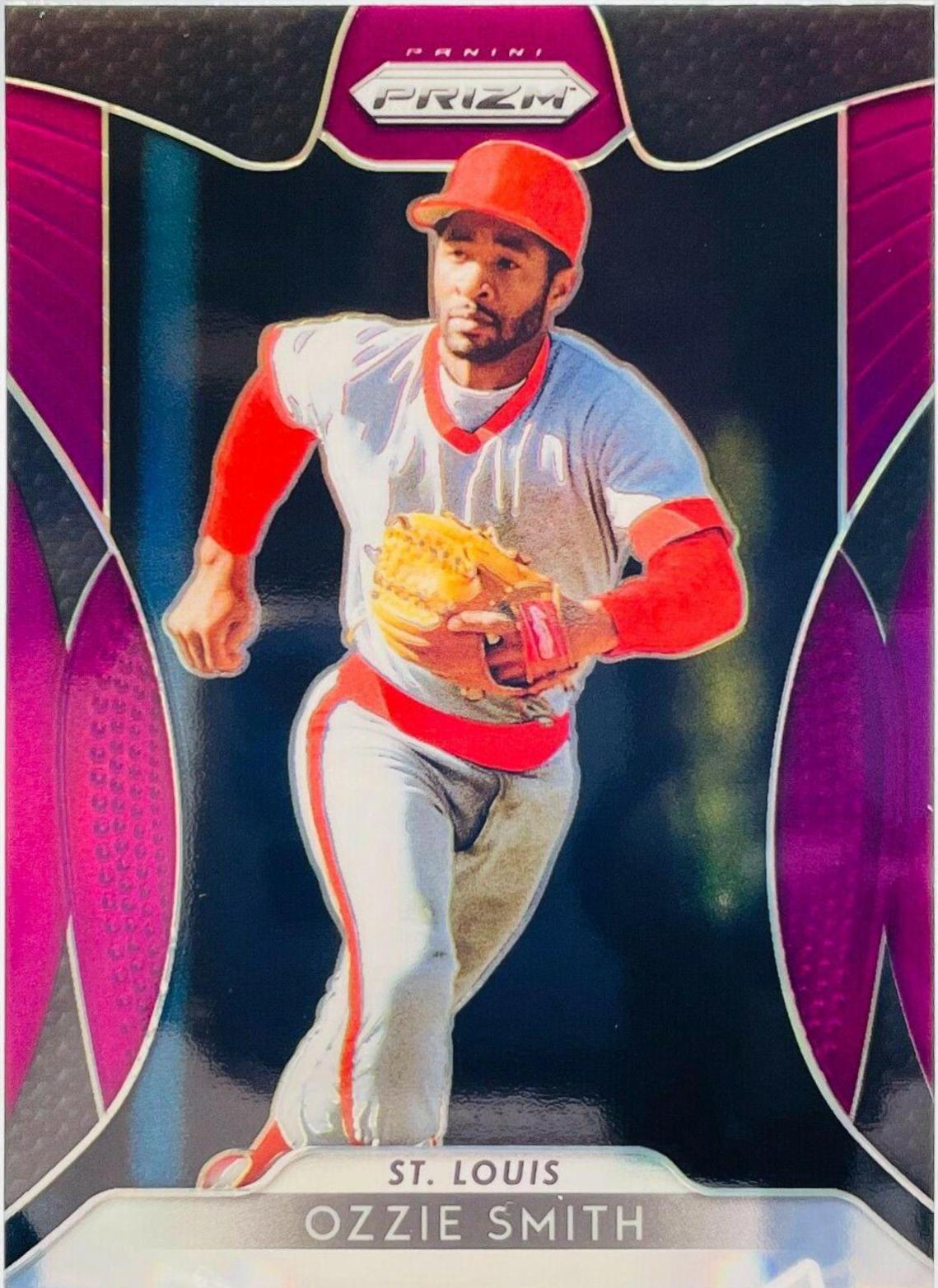 Ozzie Smith [Purple Prizm] #250