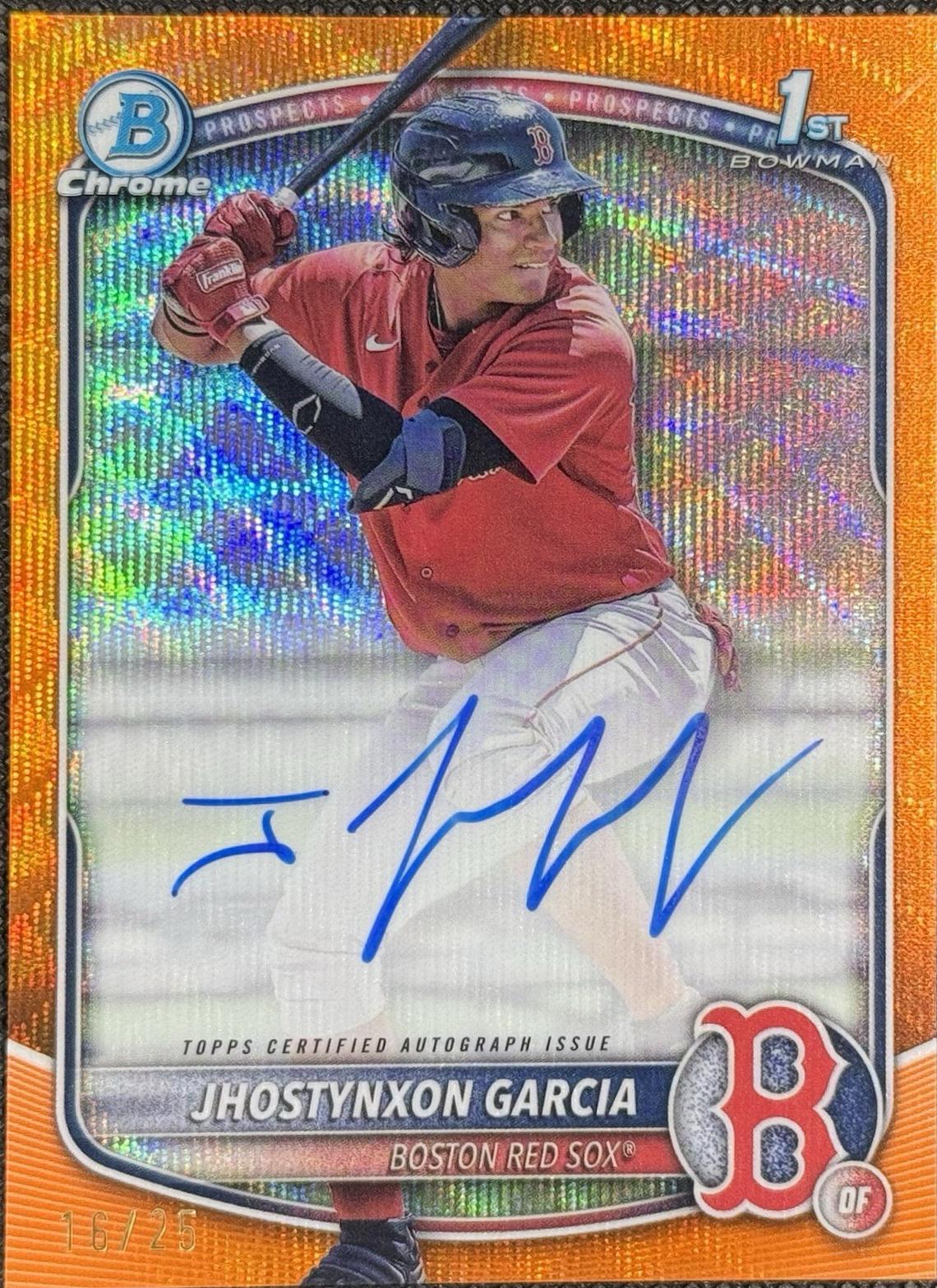 Jhostynxon Garcia [Orange] #CPA-JGA