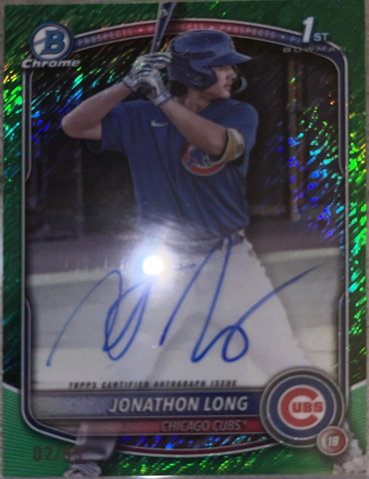 Jonathon Long [Grass Green] #CPA-JLG
