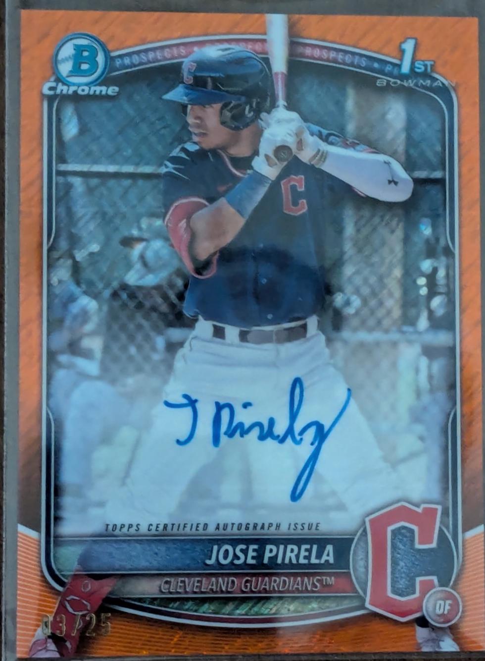 Jose Pirela [Orange Shimmer] #CPA-JP