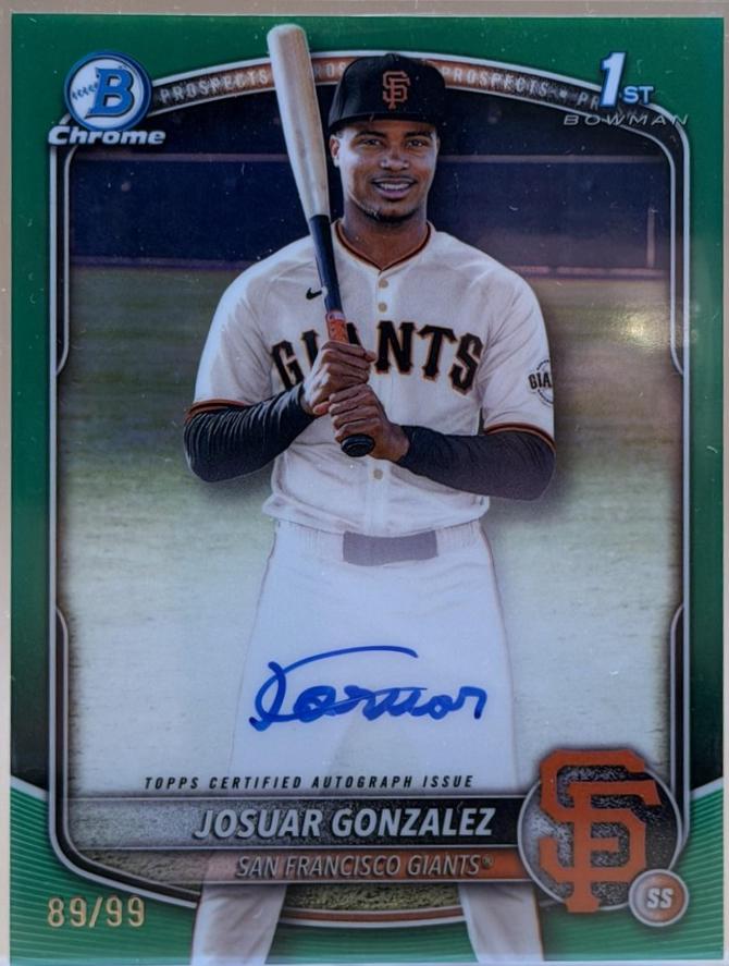 Josuar Gonzalez [Green Mojo] #CPA-JD