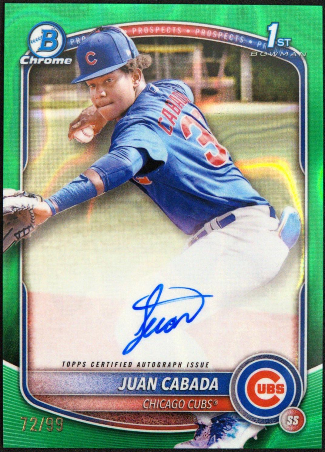 Juan Cabada [Green Lava Refractor] #CPA-JC