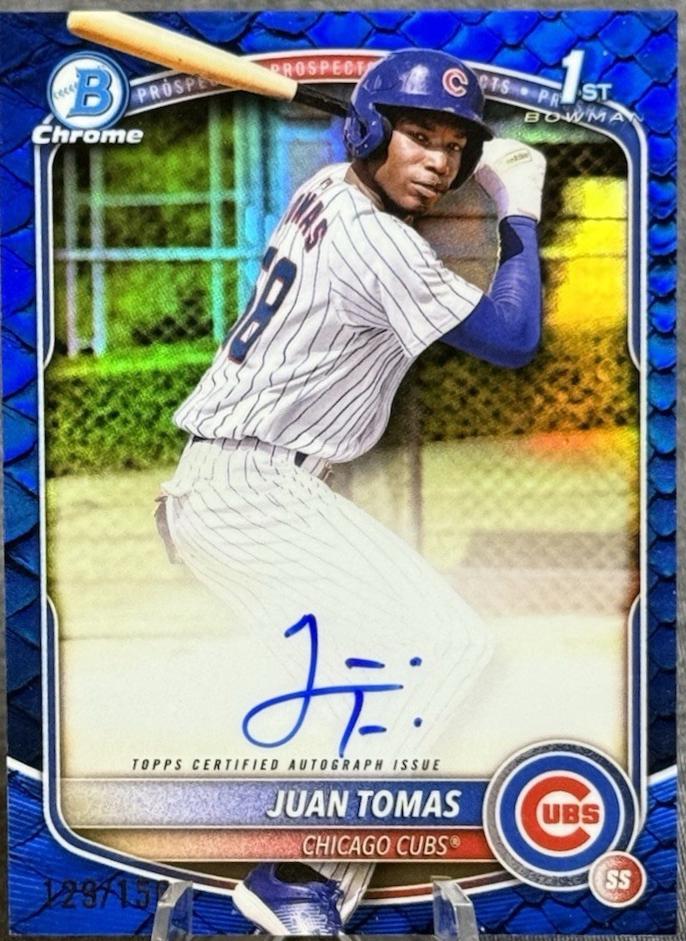 Juan Tomas [Reptilian Blue Refractor] #CPA-JT