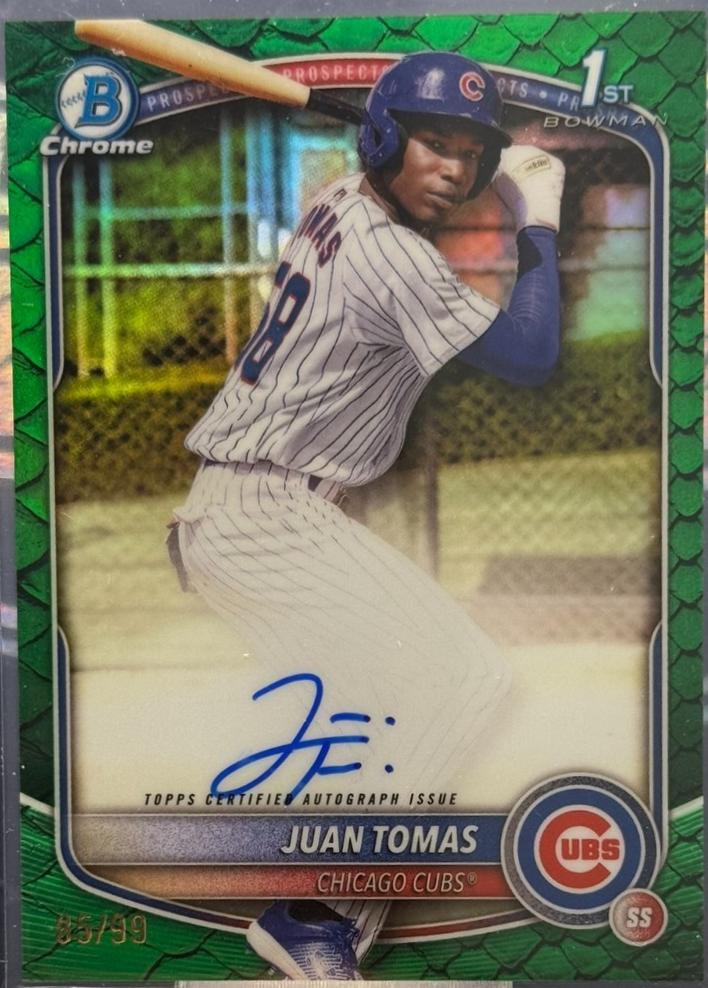 Juan Tomas [Reptilian Green Refractor] #CPA-JT