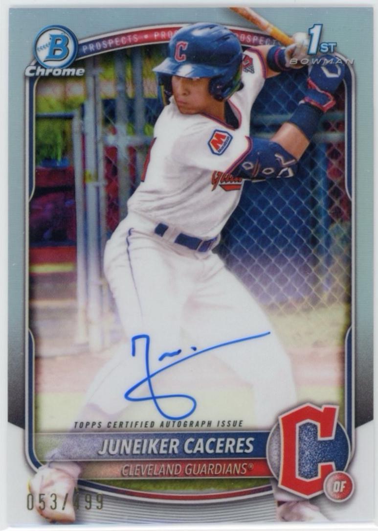 Juneiker Caceres [Refractor] #CPA-JUC