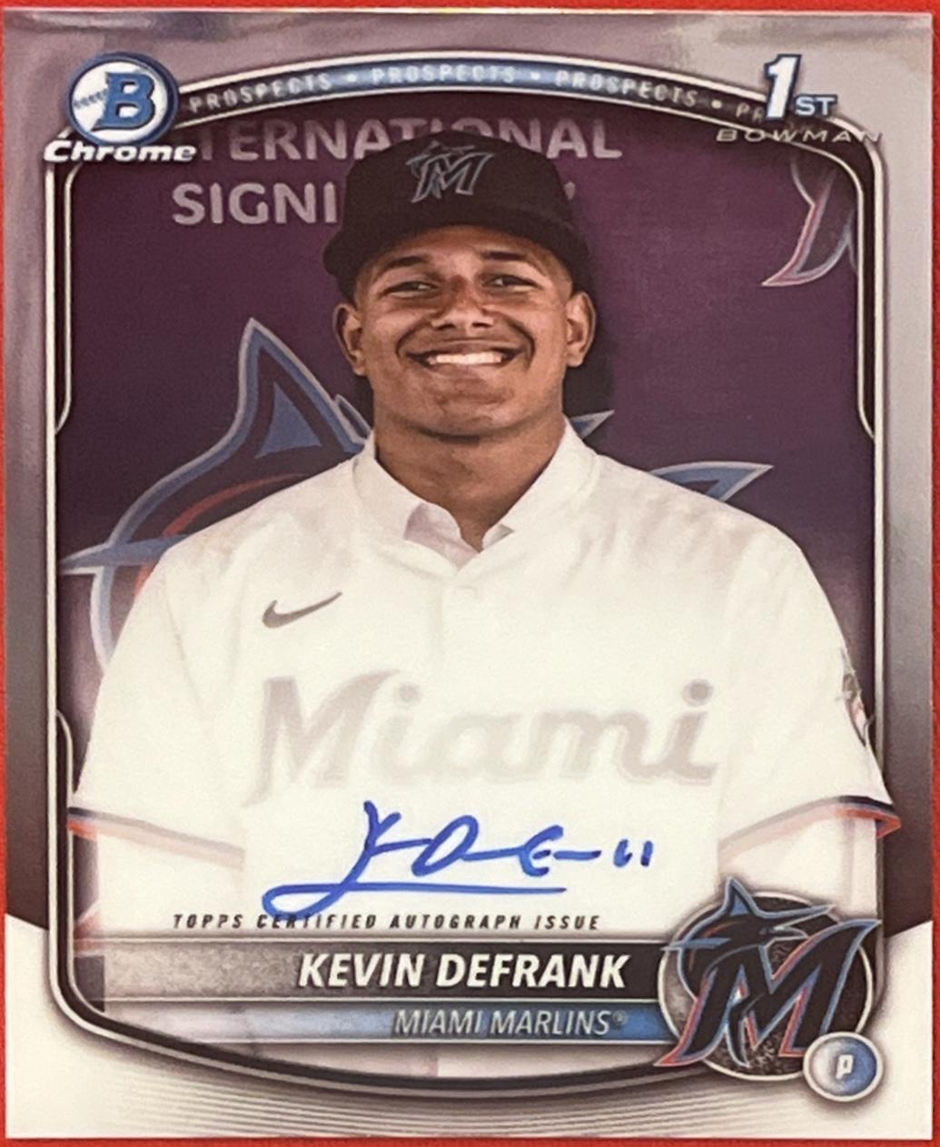 Kevin Defrank #CPA-KD