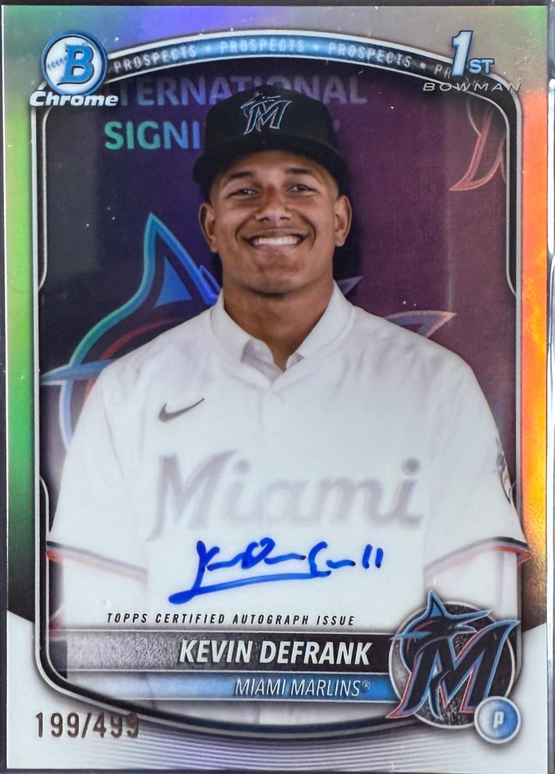 Kevin Defrank [Refractor] #CPA-KD