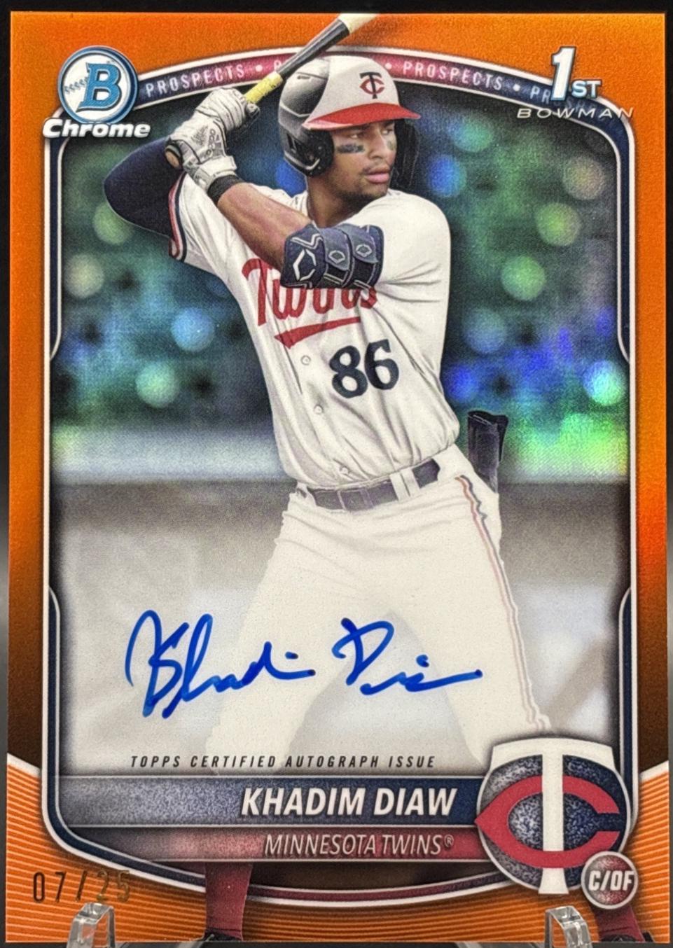 Khadim Diaw [Reptilian Orange] #CPA-KDW