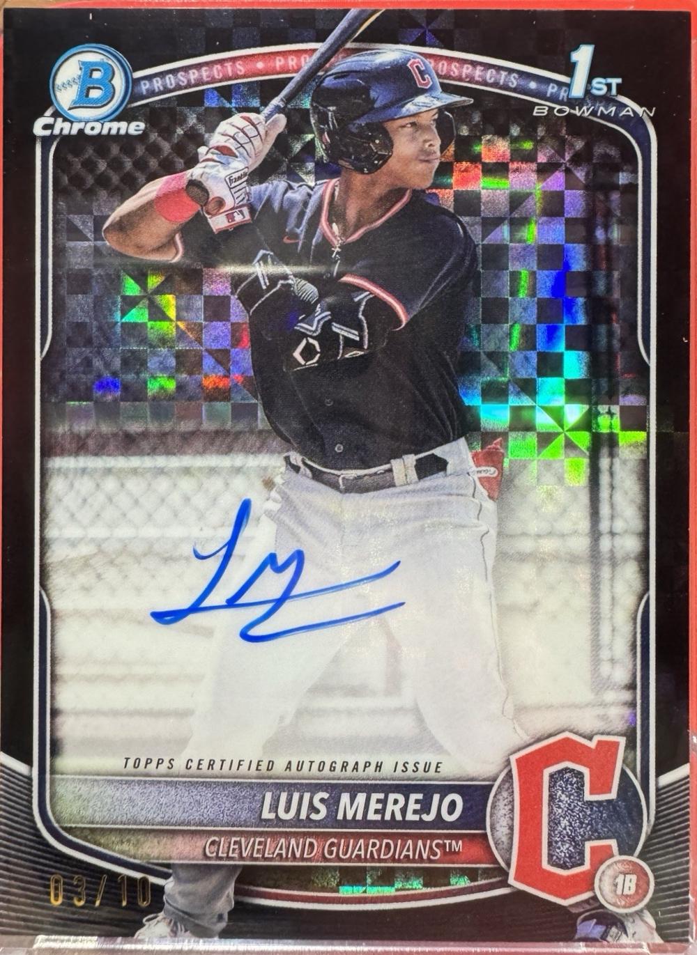 Luis Merejo [Black X-Fractor] #CPA-LM