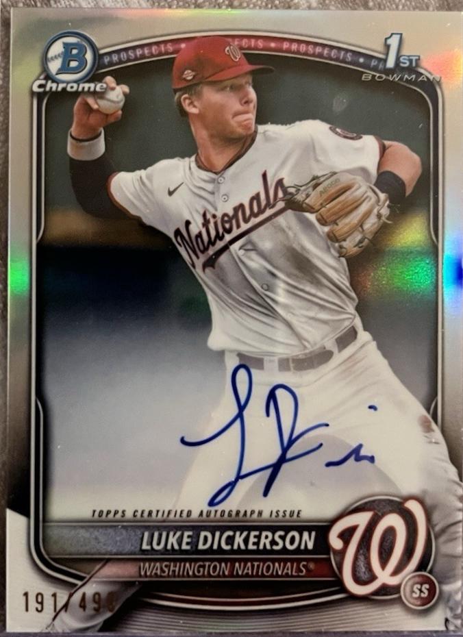 Luke Dickerson [Refractor] #CPA-LDI
