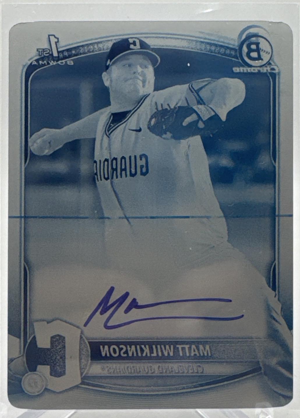 Matt Wilkinson [Printing Plate] #CPA-MW