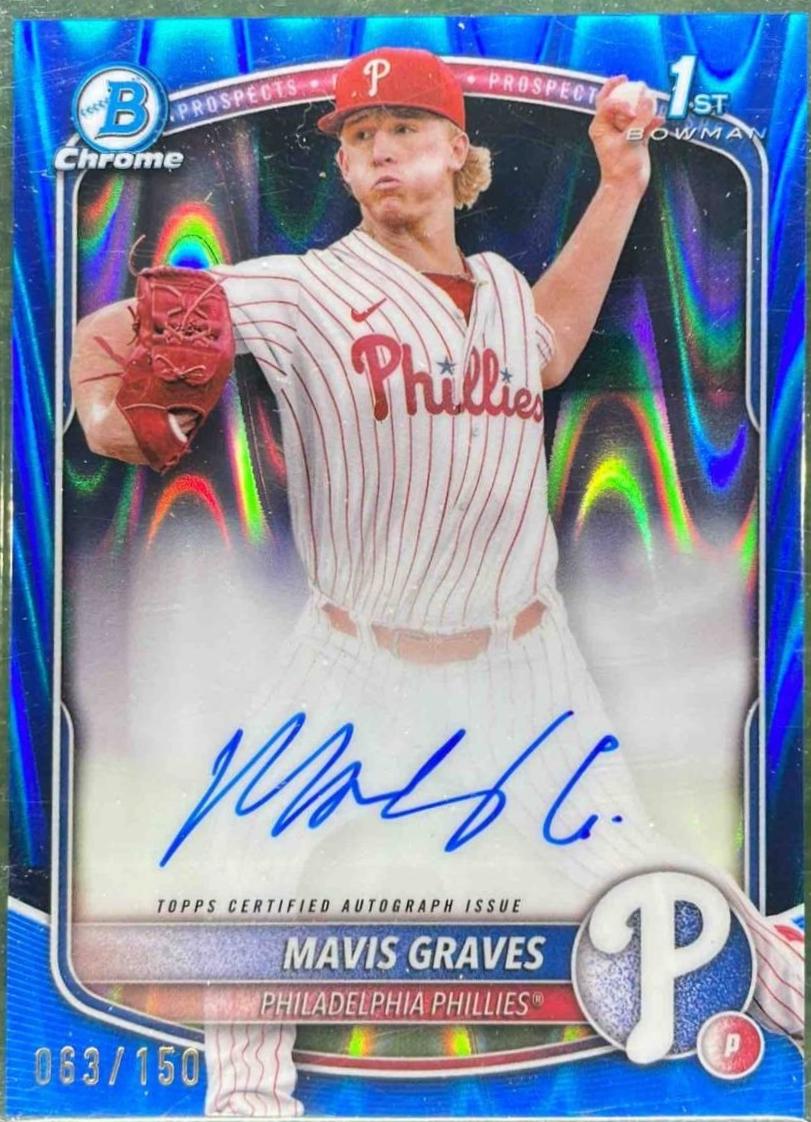 Mavis Graves [Blue RayWave Refractor] #CPA-MG