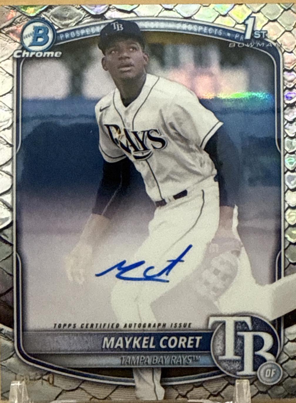 Maykel Coret [Reptilian Black Refractor] #CPA-MC