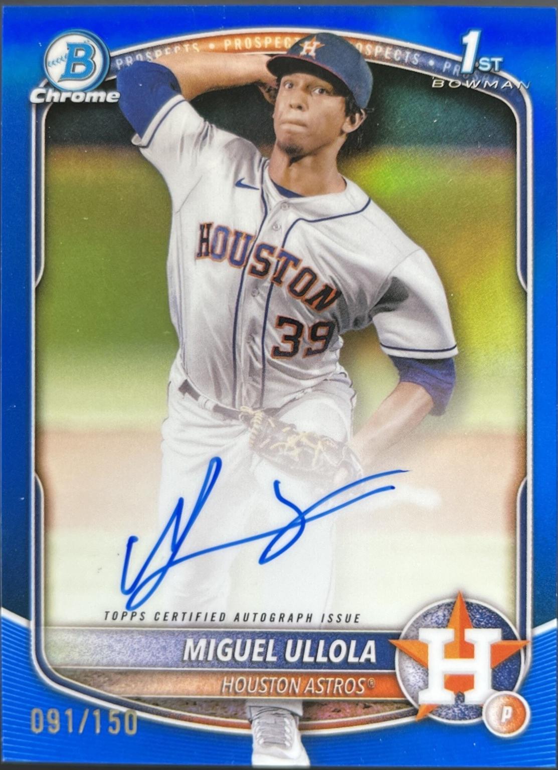 Miguel Ullola [Blue Refractor] #CPA-MU