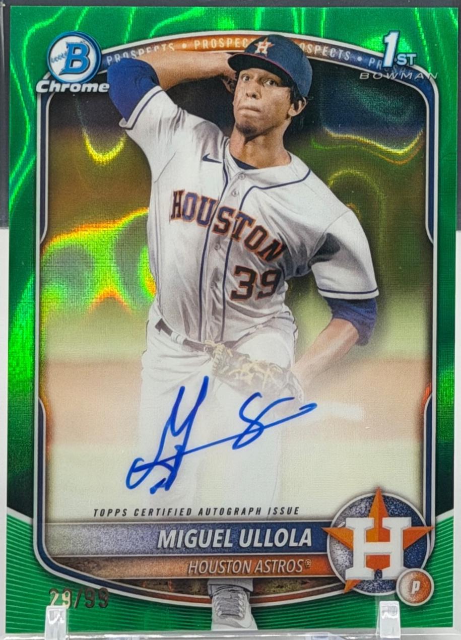 Miguel Ullola [Green Lava Refractor] #CPA-MU