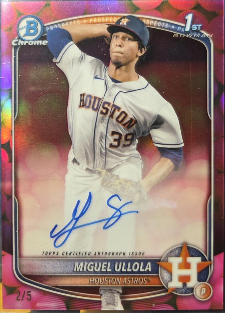 Miguel Ullola [Red Wave Refractor] #CPA-MU