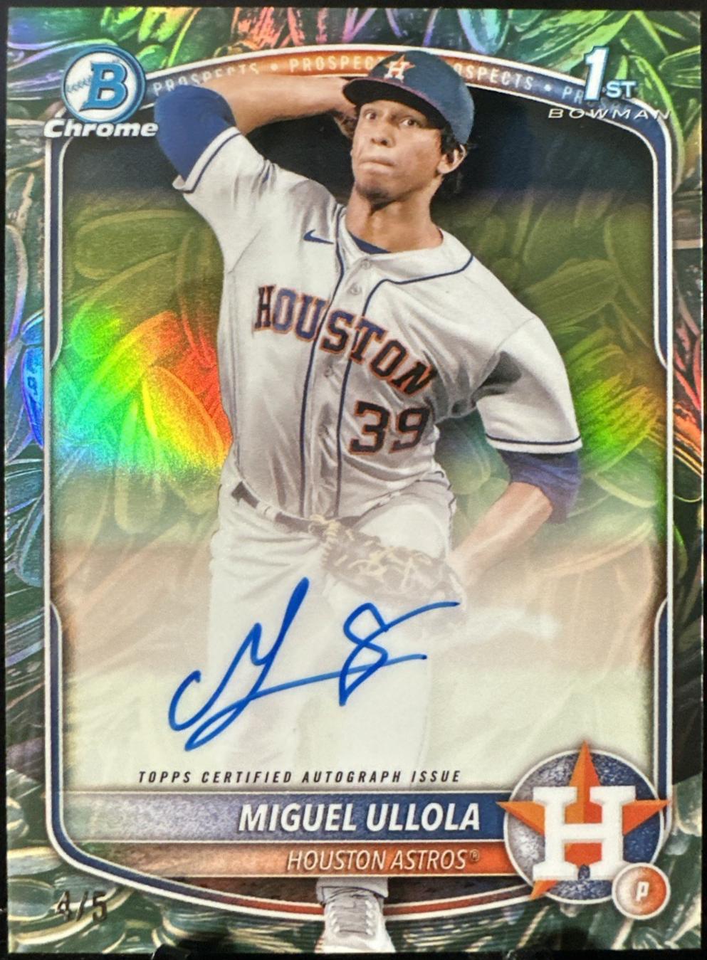Miguel Ullola [Sunflower Seeds Refractor] #CPA-MU