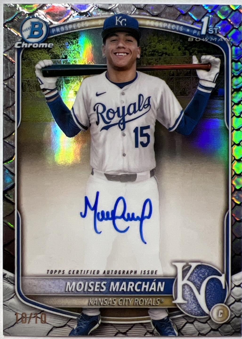 Moises Marchan [Reptilian Black Refractor] #CPA-MM