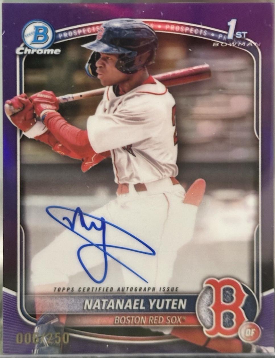 Natanael Yuten [Purple Refractor] #CPA-NY