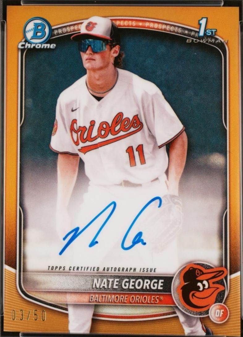 Nate George [Gold Refractor] #CPA-NG