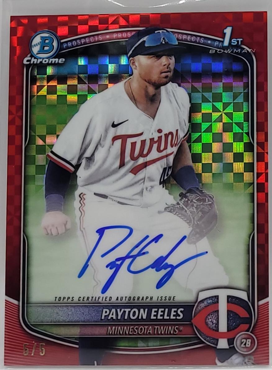 Payton Eeles [Red X-Fractor] #CPA-PE