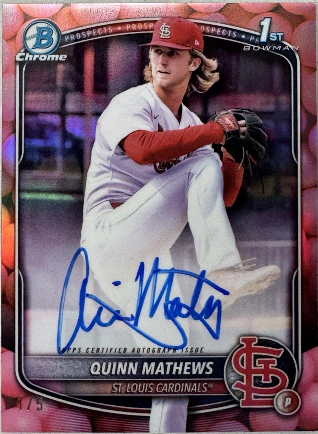 Quinn Mathews [Gum Ball] #CPA-QM