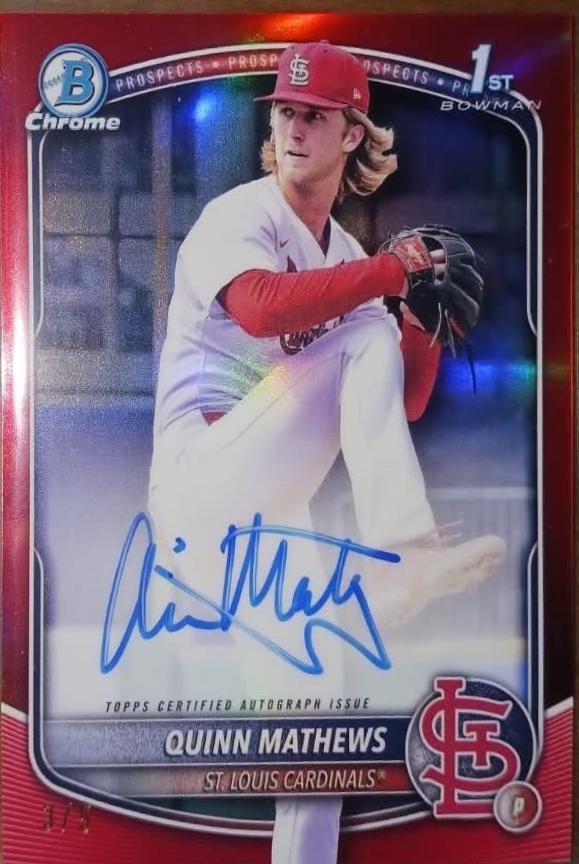 Quinn Mathews [Red] #CPA-QM