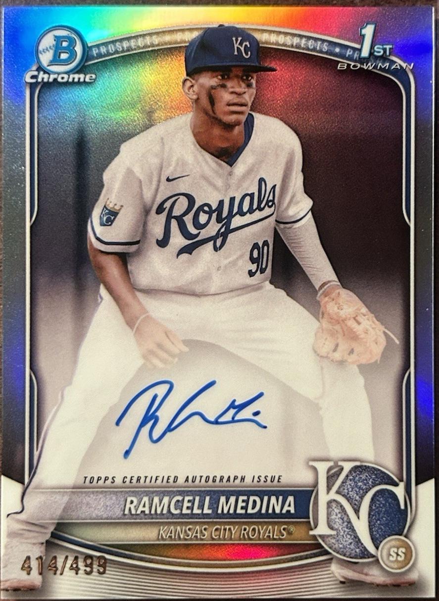 Ramcell Medina [Refractor] #CPA-RA