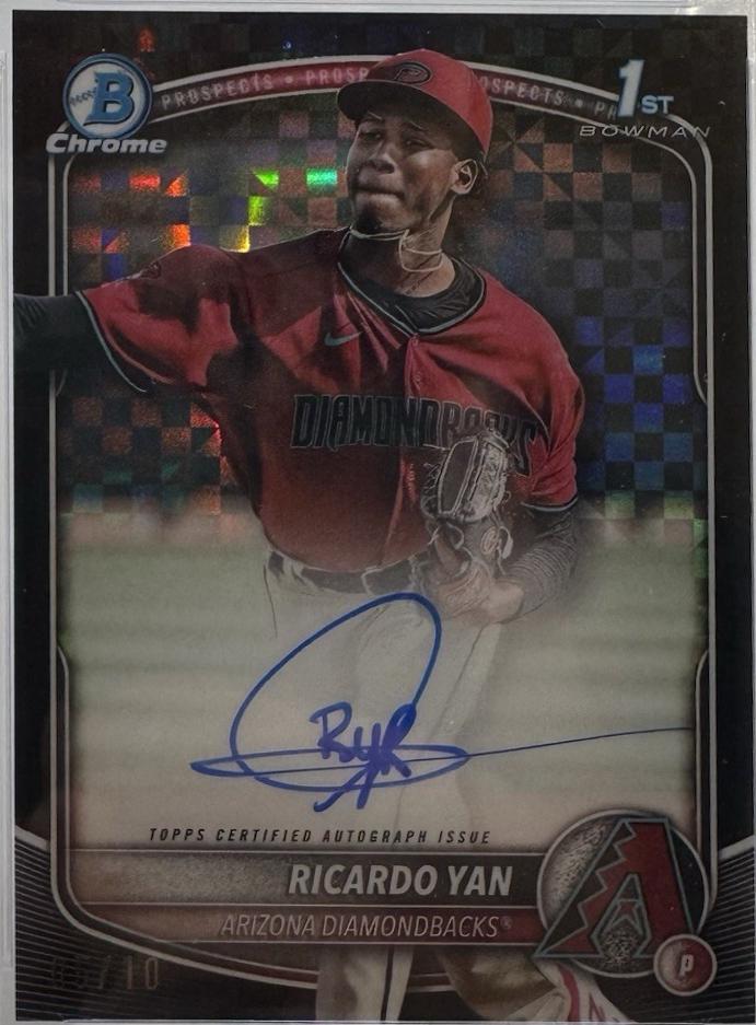 Ricardo Yan [Black X-Fractor] #CPA-RY