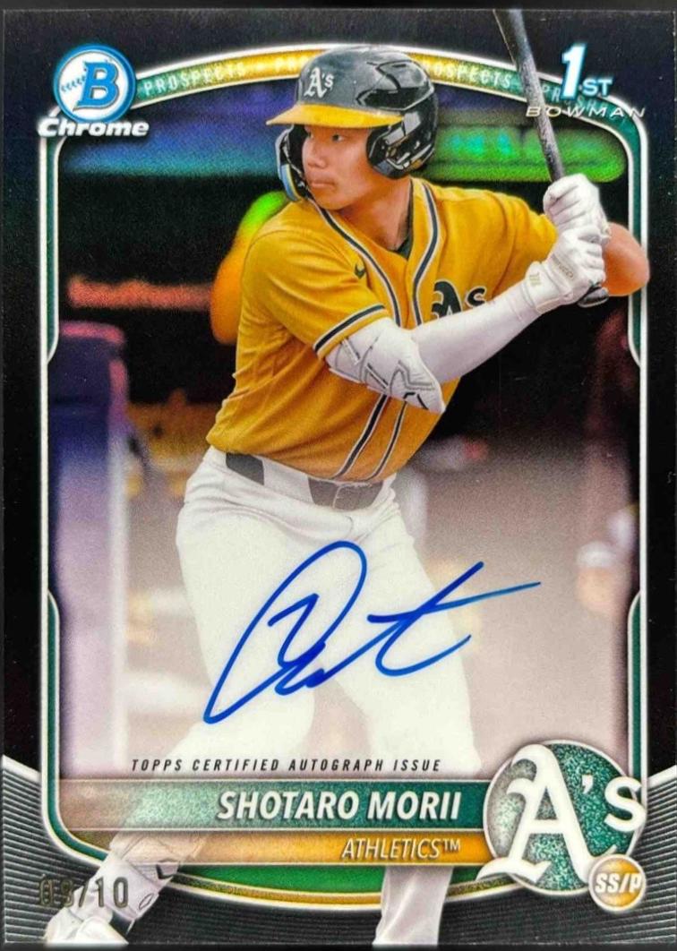 Shotaro Morii [Black Refractor] #CPA-SM
