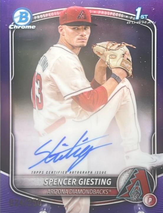 Spencer Giesting [Purple Refractor] #CPA-SG