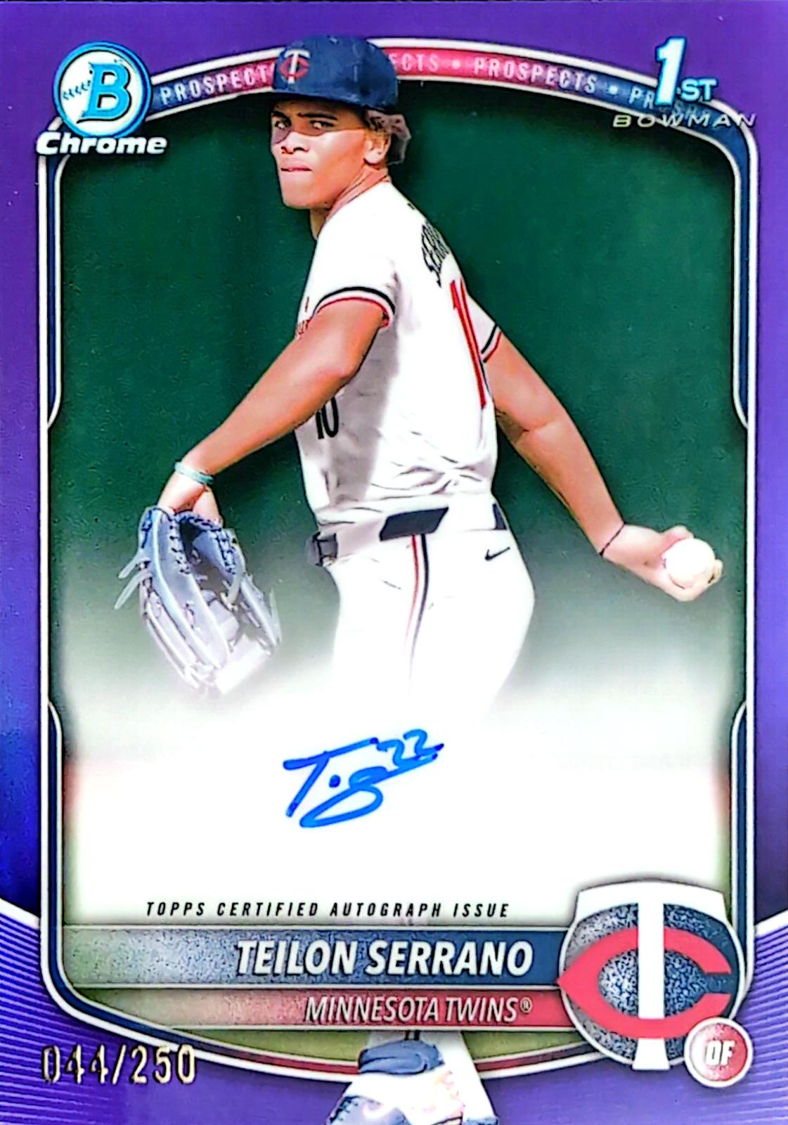 Teilon Serrano [Purple Refractor] #CPA-TS