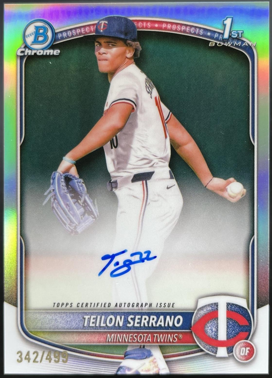 Teilon Serrano [Refractor] #CPA-TS