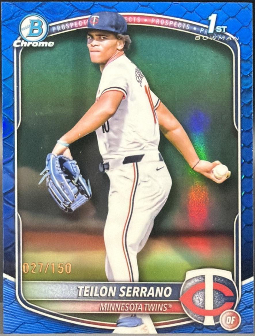 Teilon Serrano [Reptilian Blue Refractor] #CPA-TS