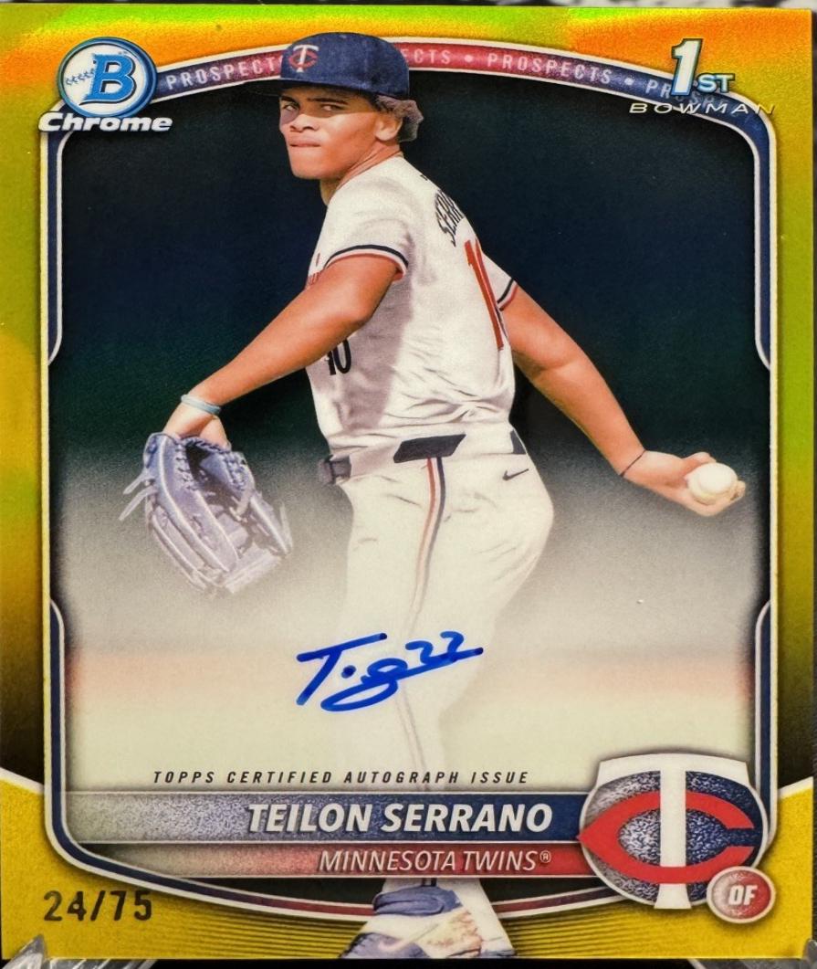 Teilon Serrano [Yellow Refractor] #CPA-TS