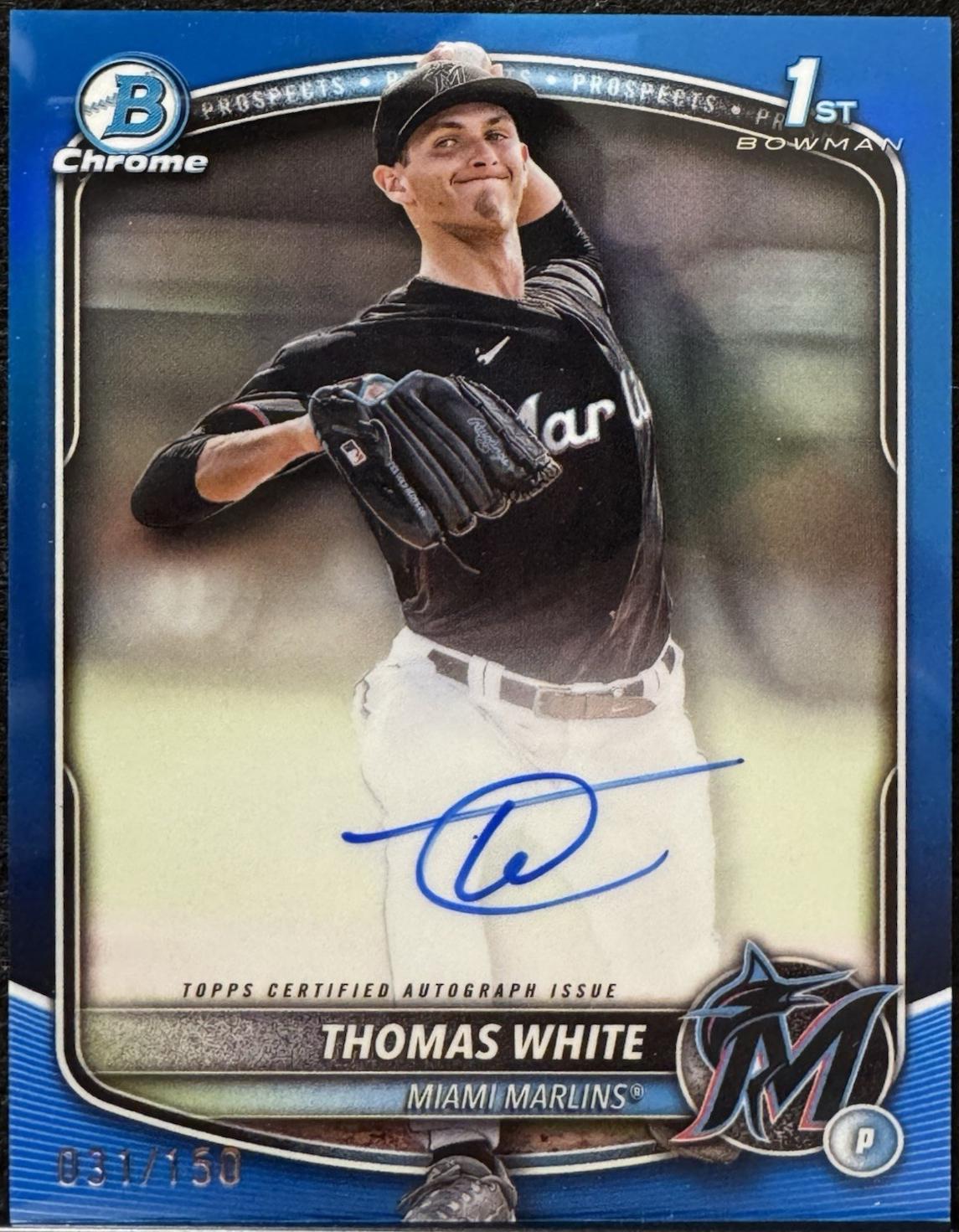 Thomas White [Blue] #CPA-TW