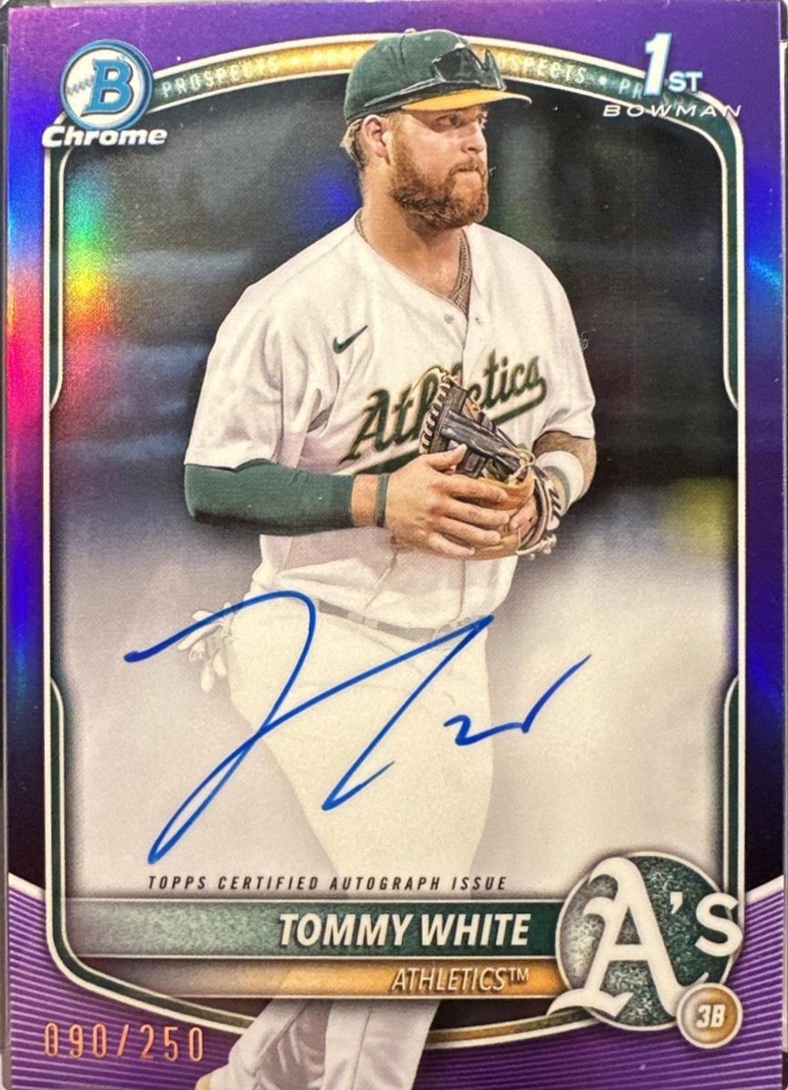 Tommy White [Purple Refractor] #CPA-TWH
